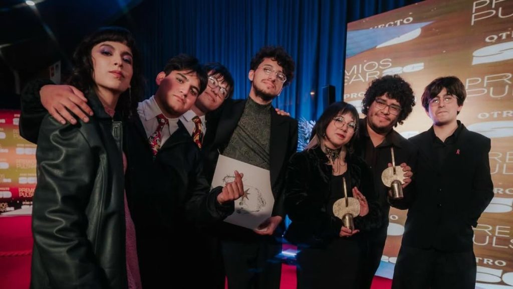 Candelabro con un premio