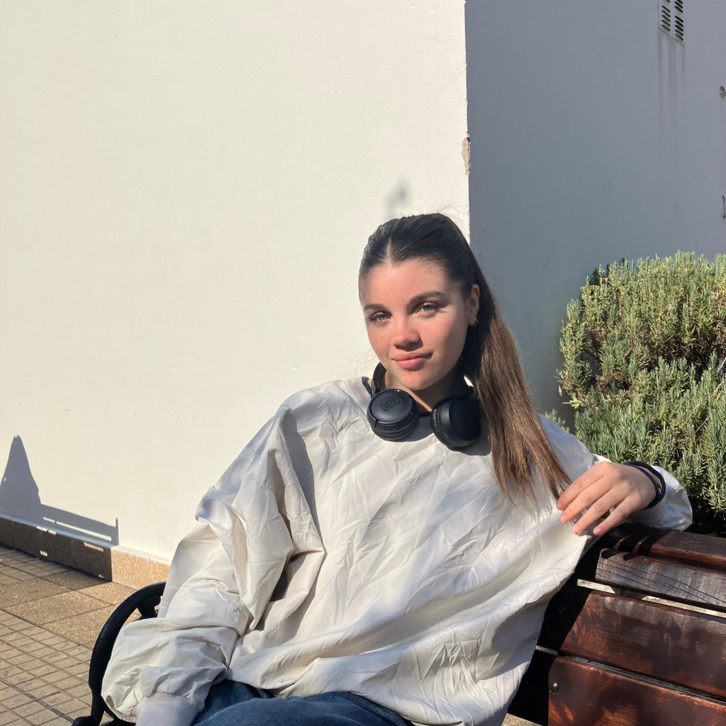 Fotografía de Lía Yáñez tomada por Sebastián Hernández