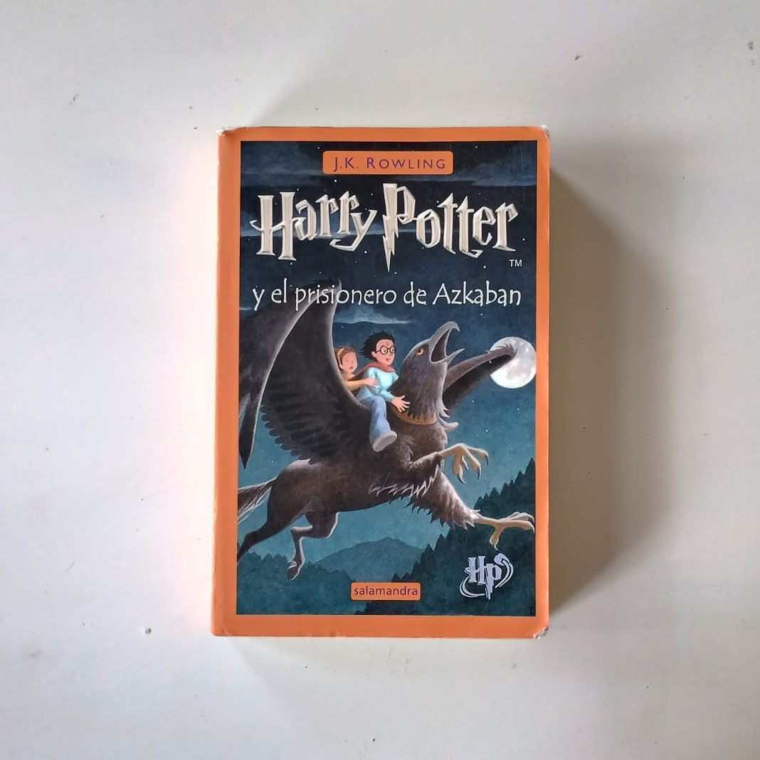 Libro: Harry Potter, foto tomada por Lía Yáñez