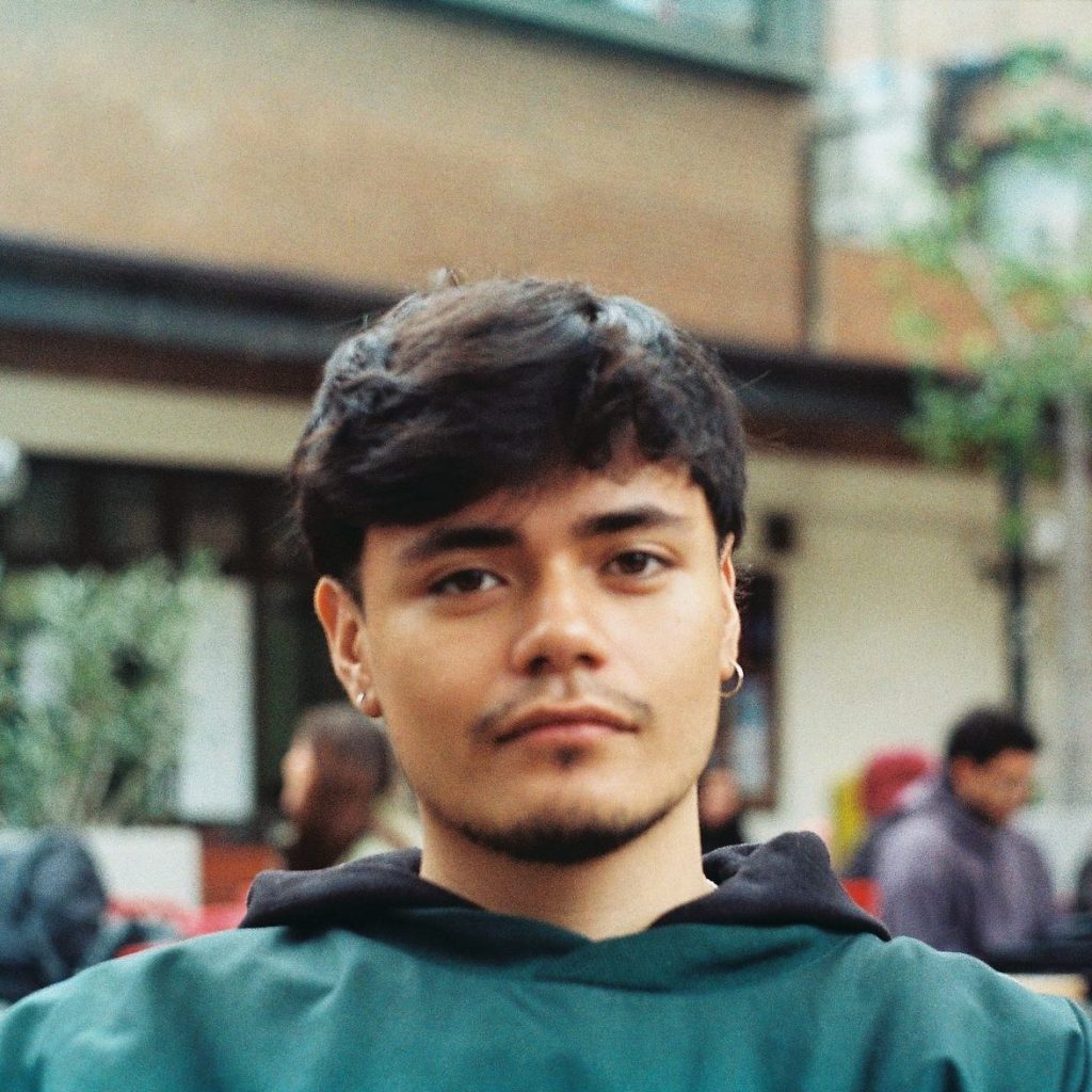 Fotografía de Lautaro Villatoro tomada por Ema Venegas