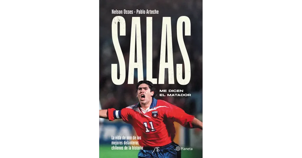Portada libro, Salas: me dicen el matador. editorial planeta 