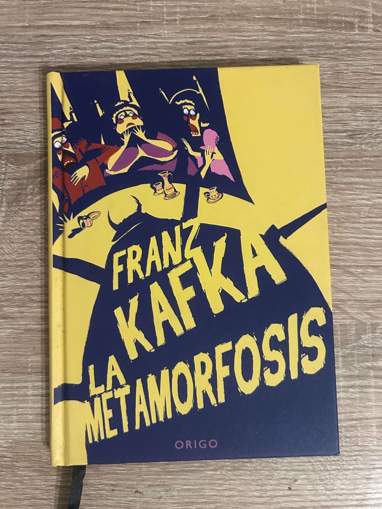 Portada del libro La Metamorfosis de Franz Kafka. Editorial Origo.