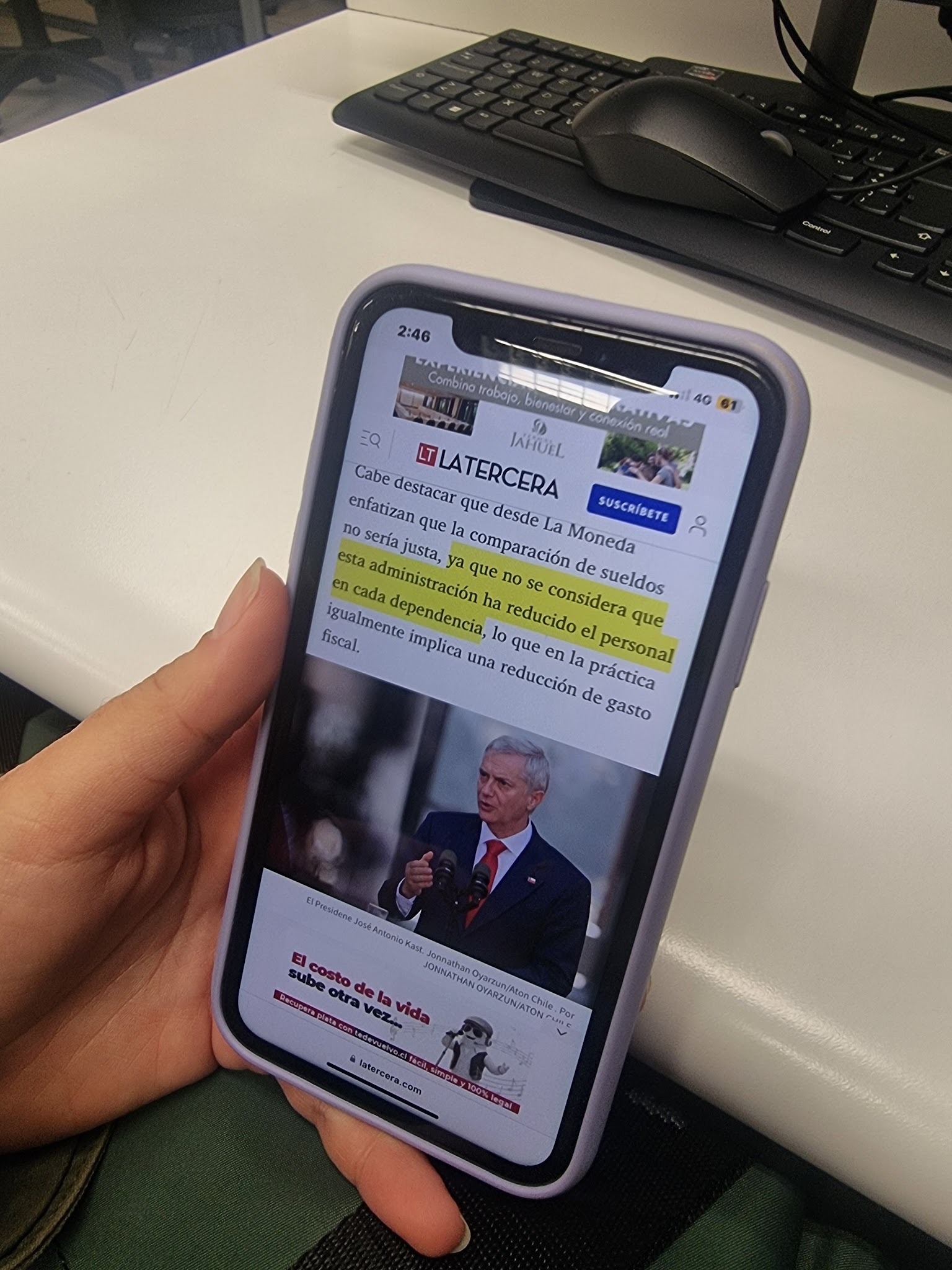 Leer noticias en el celular: ¿Es más fácil?