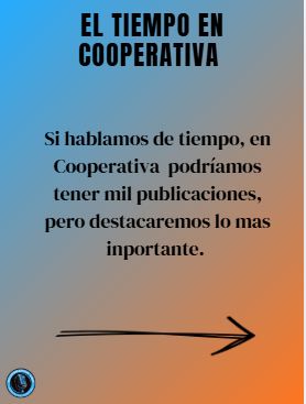 es la segunda parte donde nos da información y una flecha que indica el sentido la publicación 