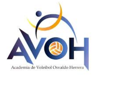 En esta imagen se ve el logo de la Academia de Volibol Osvaldo Herrera AVOH