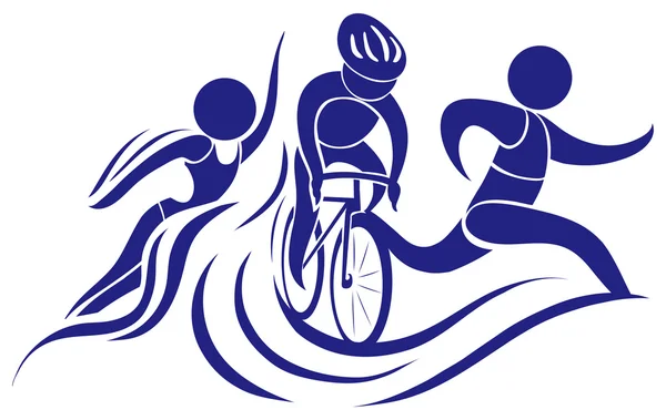 Logo triatlón