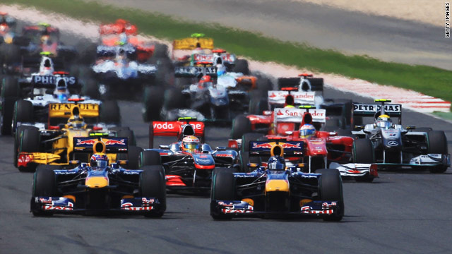 en la imagen se ve un plano de la carrera de 2010.